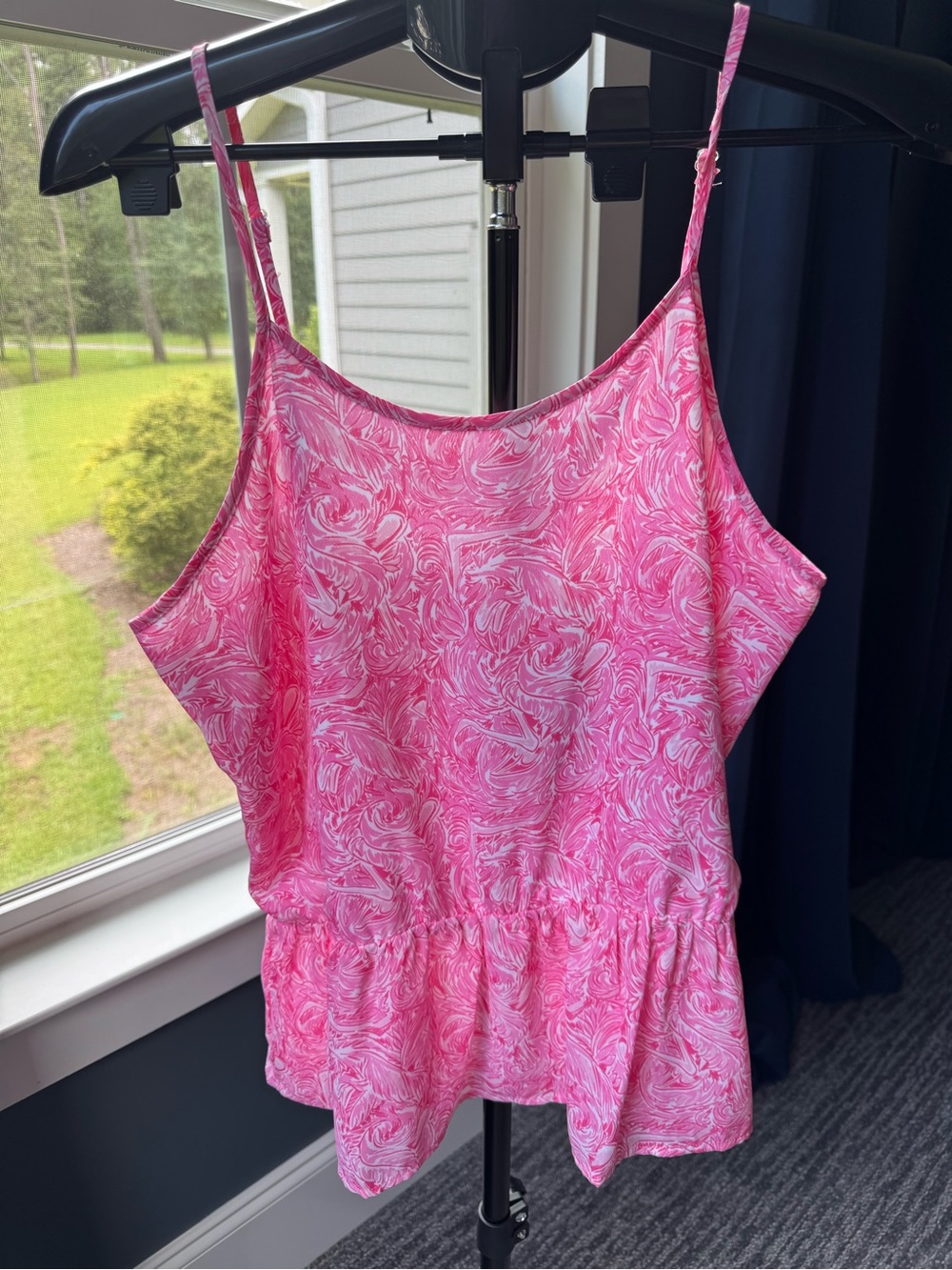Lauren James NWT Ruffle Some Feathers Sophie Peplum Top Women’s Medium
